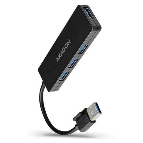 AXAGON HUE-G1A 4x USB3.0 SLIM hub w. 14cm USB-A cable