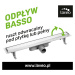 Laveo Basso, lineárny odtok s mriežkou 60 cm, oceľová, LAV-COB_260D