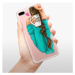 Odolné silikónové puzdro iSaprio - My Coffe and Brunette Girl - iPhone 7 Plus