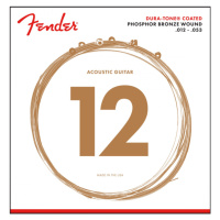 Fender 860L Phosphor Bronze Dura Tone Coated 12-53