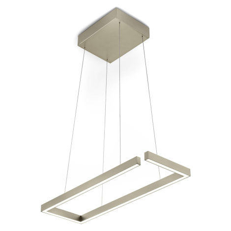 Závesná LED lampa Marisa-60, bronz, 60 x 20 cm Knapstein