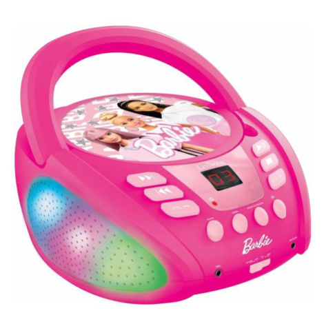 Lexibook Svietiaci Bluetooth CD prehrávač Barbie