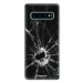 Odolné silikónové puzdro iSaprio - Broken Glass 10 - Samsung Galaxy S10