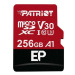 Patriot V30 A1/micro SDXC/256GB/UHS-I U3 / Class 10/+ Adaptér