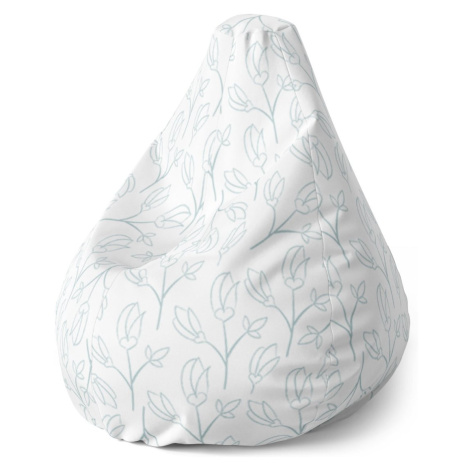 Sedací vak Pear Púčiky - 140 x 100 x 25 cm