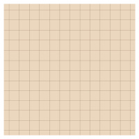 DEKORNIK Simple Check Pattern Small Ivory - Tapeta