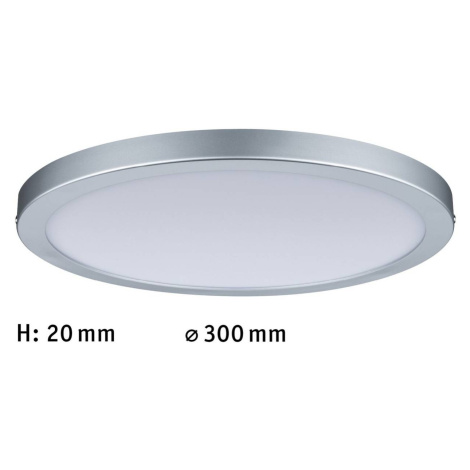 Paulmann Atria stropné LED svietidlo Ø30cm chróm