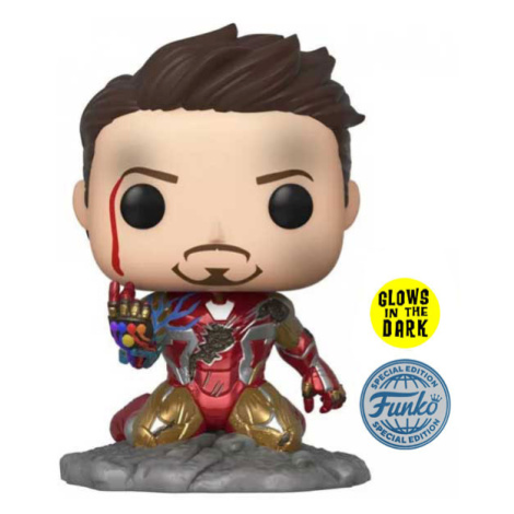 Funko POP! Avengers Endgame: Iron Man I Am Iron Man Glows in The Dark Special Edition