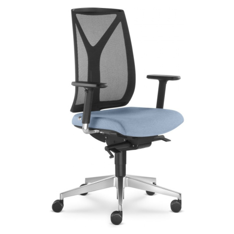 LD SEATING - Kancelárske kreslo LEAF 503 - čierny rám