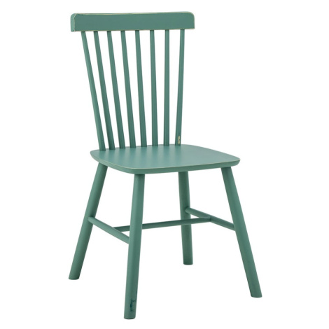 Svetlozelené jedálenské stoličky v súprave 2 ks z kaučukového dreva Mill – Bloomingville