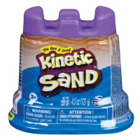 Kinetic Sand téglik s modrým tekutým pieskom
