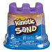 Kinetic Sand téglik s modrým tekutým pieskom