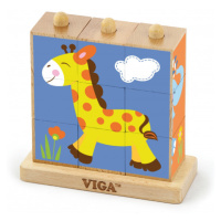 Puzzle kocky Viga 50834 zoo