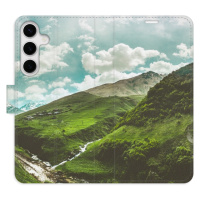 Flipové puzdro iSaprio - Mountain Valley - Samsung Galaxy S24+