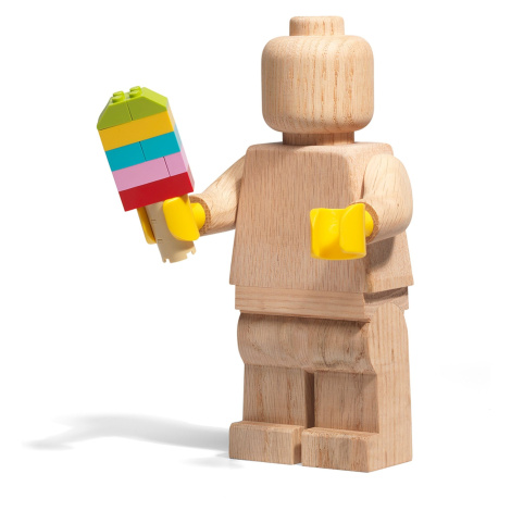 Drevená figúrka, dubové drevo - LEGO