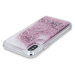 Silikónové puzdro na Apple iPhone 12/12 Pro Liquid Sparkle fialové