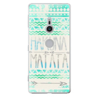 Plastové puzdro iSaprio - Hakuna Matata Green - Sony Xperia XZ2