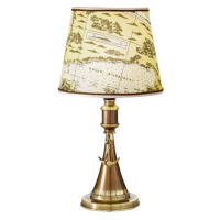 Stolná lampa Laguna, námorný dizajn 48 cm