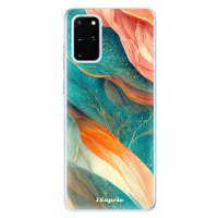Odolné silikónové puzdro iSaprio - Abstract Marble - Samsung Galaxy S20+
