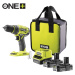 RYOBI 18V ONE+ Aku vŕtačka bez príklepu R18DD7-220S