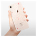 Odolné silikónové puzdro iSaprio - Abstract Triangles 02 - white - iPhone 8