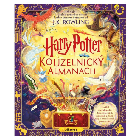 Harry Potter Kouzelnický almanach J. K. Rowlingová CZ verzia ALBATROS
