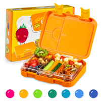 Klarstein junior Lunchbox, 6 priehradiek, 21,3 x 15 x 4,5 cm (Š x V x H), bez BPA