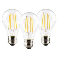Müller Licht LED žiarovka E27 7W 827 filament 3 ks