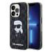 Kryt Karl Lagerfeld KLHCP15XHNKMKLK iPhone 15 Pro Max 6.7" black hardcase Monogram Ikonik (KLHCP