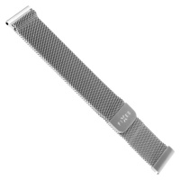 FIXED Mesh Strap sieťovaný nerezový remienok (20mm) strieborný