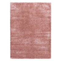 Kusový koberec Brilliant Shaggy 4200 Rose Rozmery kobercov: 80x250
