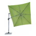 Doppler ACTIVE 350  x 260 cm – výkyvný záhradný slnečník s bočnou tyčou zelený (kód farby 836)