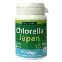 HEALTH LINK Chlorella Japan + kolagén 250 tablet