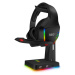 CONNECT IT NEO Stand-It RGB stojanček na slúchadlá + USB hub