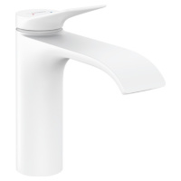 Hansgrohe Vivenis, umývadlová batéria 110, s výpustom, EcoSmart, biela matná, HAN-75020700