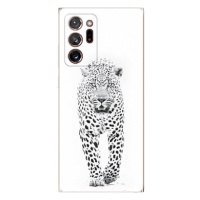 Odolné silikónové puzdro iSaprio - White Jaguar - Samsung Galaxy Note 20 Ultra