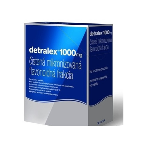 Detralex 1000 mg perorálna suspenzia 30 vreciek