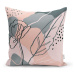 Súprava 4 dekoratívnych obliečok na vankúše Minimalist Cushion Covers Draw Art, 45 x 45 cm