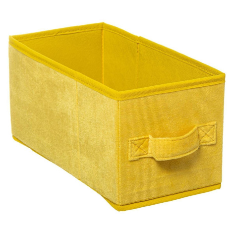 Úložný Box Yellowday 15x31 cm žltý DekorStyle