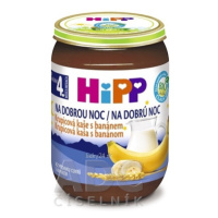 HiPP BIO KAŠA Dobrú noc Krupicová s banánom