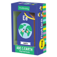 Mudpuppy ABC planéta Zem ťahákové karty na krúžku