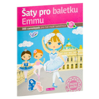 Ella&Max Šaty pro baletku Emmu Kniha samolepek CZ verzia