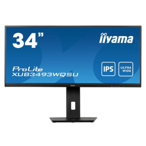 iiyama ProLite XUB3493WQSU-B5 širokouhlý monitor 34"