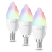 TechToy Smart Bulb RGB 4,4 W E14 3ks