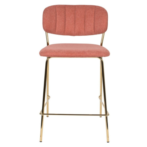 Ružové barové stoličky v súprave 2 ks 89 cm Jolien – White Label