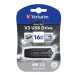 Verbatim USB flash disk, USB 3.0, 16GB, V3, Store N Go, černý, 49172, USB A, s výsuvným konektor