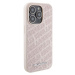 Original faceplate case KARL LAGERFELD KLHCP15SPQKPMP for iPhone 15 (Quilted Pattern / pink)