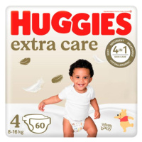 HUGGIES®Extra care Plienky jednorázové 4 (8-14 kg) 60 ks