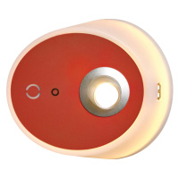 LED svetlo Zoom bodové svetlá výstup USB terakota
