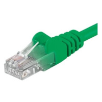 PremiumCord Patch kábel UTP RJ45-RJ45 level 5e 10m zelený